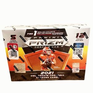 2021 Panini Prizm Collegiate Draft Picks Box Football Cards Trevor Lawrence